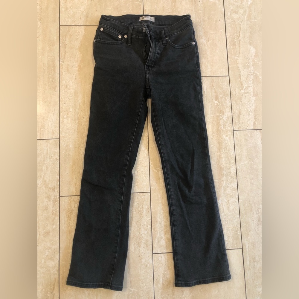 Madewell Mid-Rise Kick Out Jeans in Starkey Wash-Size 24